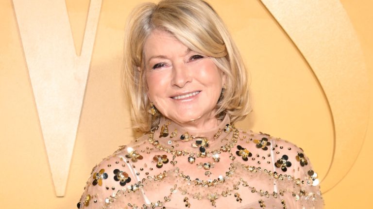 Martha Stewart smiling