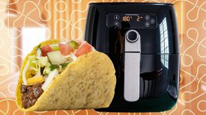 Hard taco and air fryer